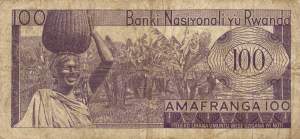 100 Francs 31.3.1966